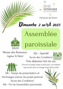 Assemblée paroissiale de Dinan @ Lycée des Cordeliers